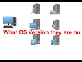How to bulk mass query remote Windows Server s OS Operation System Version using For Loop PSexec