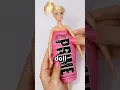 Giving Barbie a Plastic Wrap Dress
