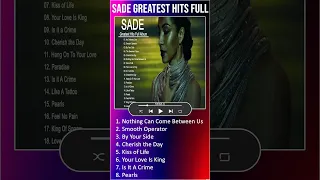 Sade Greatest Hits Full Album 2023 Sade Best Songs Playlist 2023 Shorts 