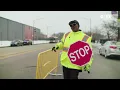 Meet the dancing crossing guard