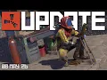 Mortar Workbench upgrades Crypt skin Rust Update 8th May 2026