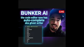 My Code Editor Has OFFLINE Autocomplete Built an App Live