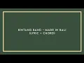 Download Lagu Bintang Band - Made In Bali (Lyric + Chord)