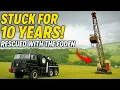 Download Lagu STUCK FOR A DECADE – We Recovered This Dragline with a Foden Wrecker