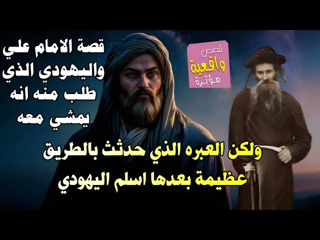⁣قصة الامام علي واليهودي الذي طلب منه ان يمشي معه في الطريق ولكن حدثت عبره عظيمة ثم اسلم اليهودي