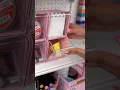 PINK DOLLAR TREE TILT BINS