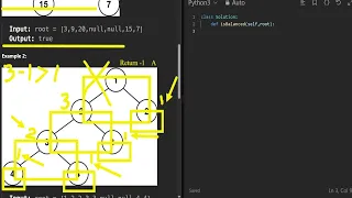 Leetcode 110 Balanced Binary Tree Left equals Right Balanced Height
