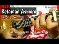 UKULELE SENAR 3 | DIDI KEMPOT - KETAMAN ASMORO | TUTORIAL CHORD \u0026 LIRIK | RUKHI COVER