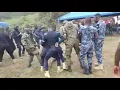 Twerking competition between Soldiers and Police