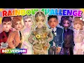 Download Lagu MALE RAINBOW CHALLENGE In Dress To Impress!! Making An Outfit For *EVERY* Color Of The Rainbow!!
