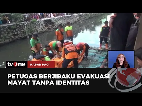 Sesosok Mayat Tanpa Identitas Ditemukan Mengenaskan di Dalam Kali