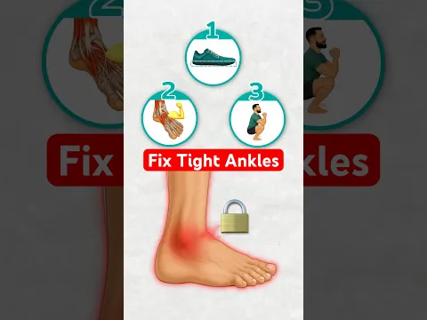 The Only 3 Things That Fix Tight Ankles