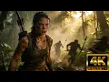 Lagu Hardcore fight film!Top female master massacres jungle,killing cannibals and mercenaries barehanded