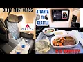 DELTA AIRLINES FIRST CLASS ATL to SEA Airbus A321-NEO Worth It