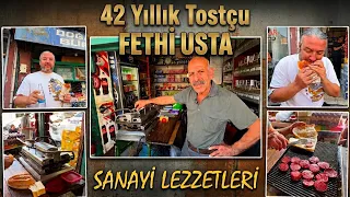 Adana Sanayisi'nin 42 yıllık Tostçusu Fethi Usta!!