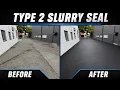Type 2 Slurry Seal We Resurfaced This Destroyed Alley Without Repaving It