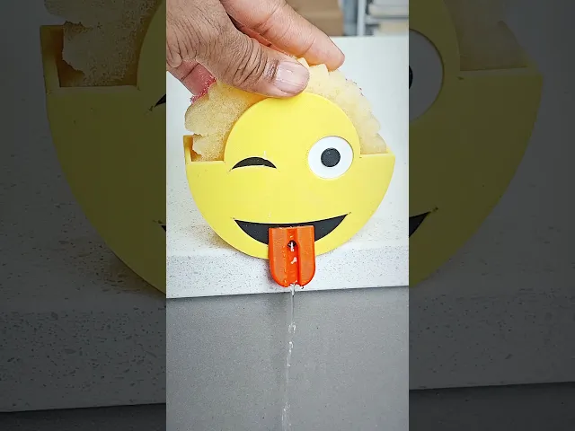 Silly scrub daddy holder.3mf video thumbnail