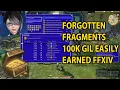 FFXIV Bozjan Southern Front Forgotten Fragment Farm For Massive Profit Ryuko FF14