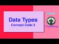 HINDI Data Types Concept Code 3
