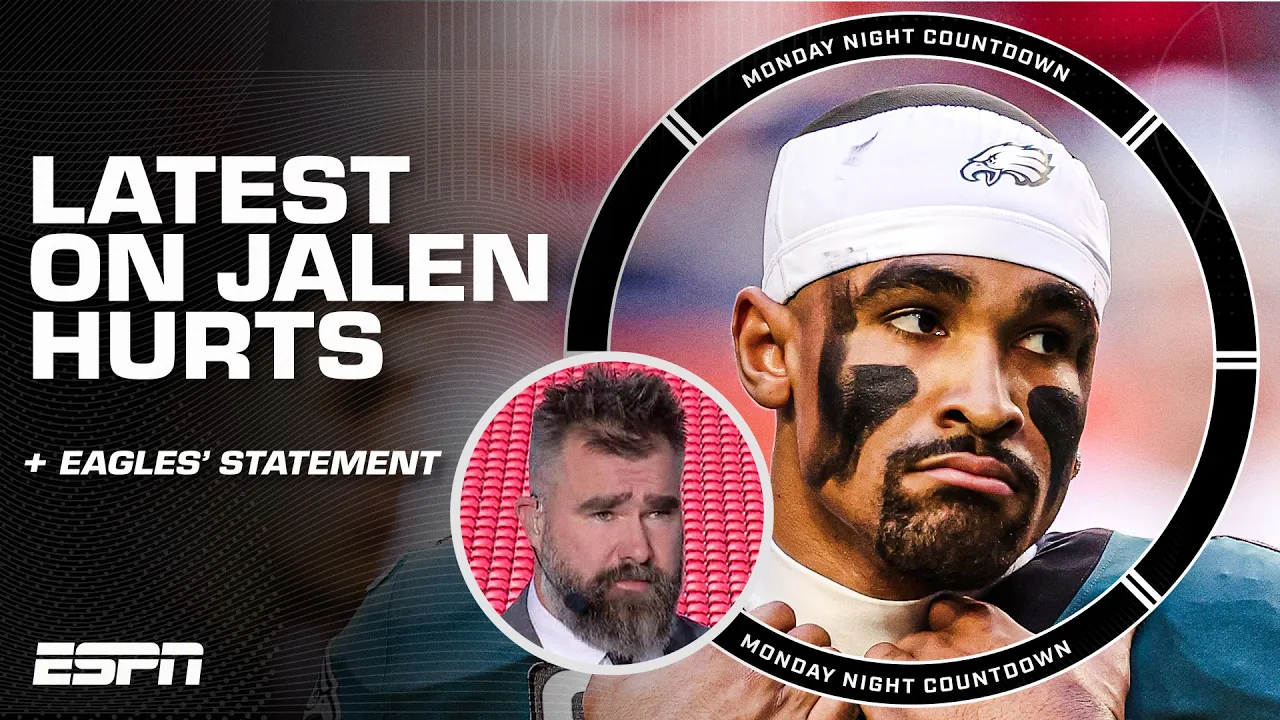 ‘How did we get here?’ Jalen Hurts to miss rest of season with blood clots | Monday Night Countdown