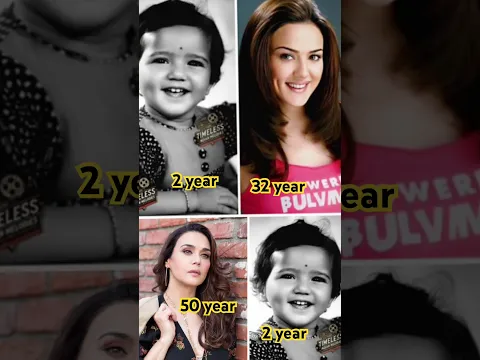 Preeti Zinta childhood 😍