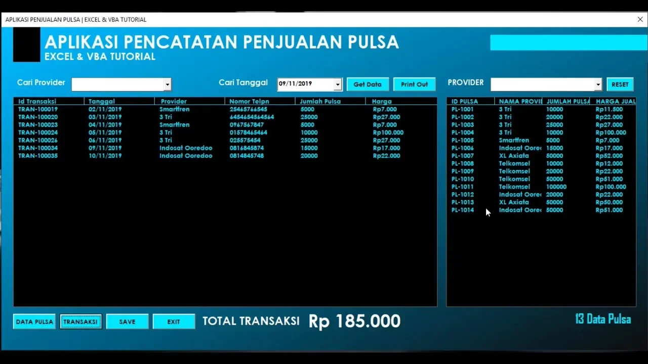 Cara Membuat Aplikasi Penjualan Dengan Excel 2010