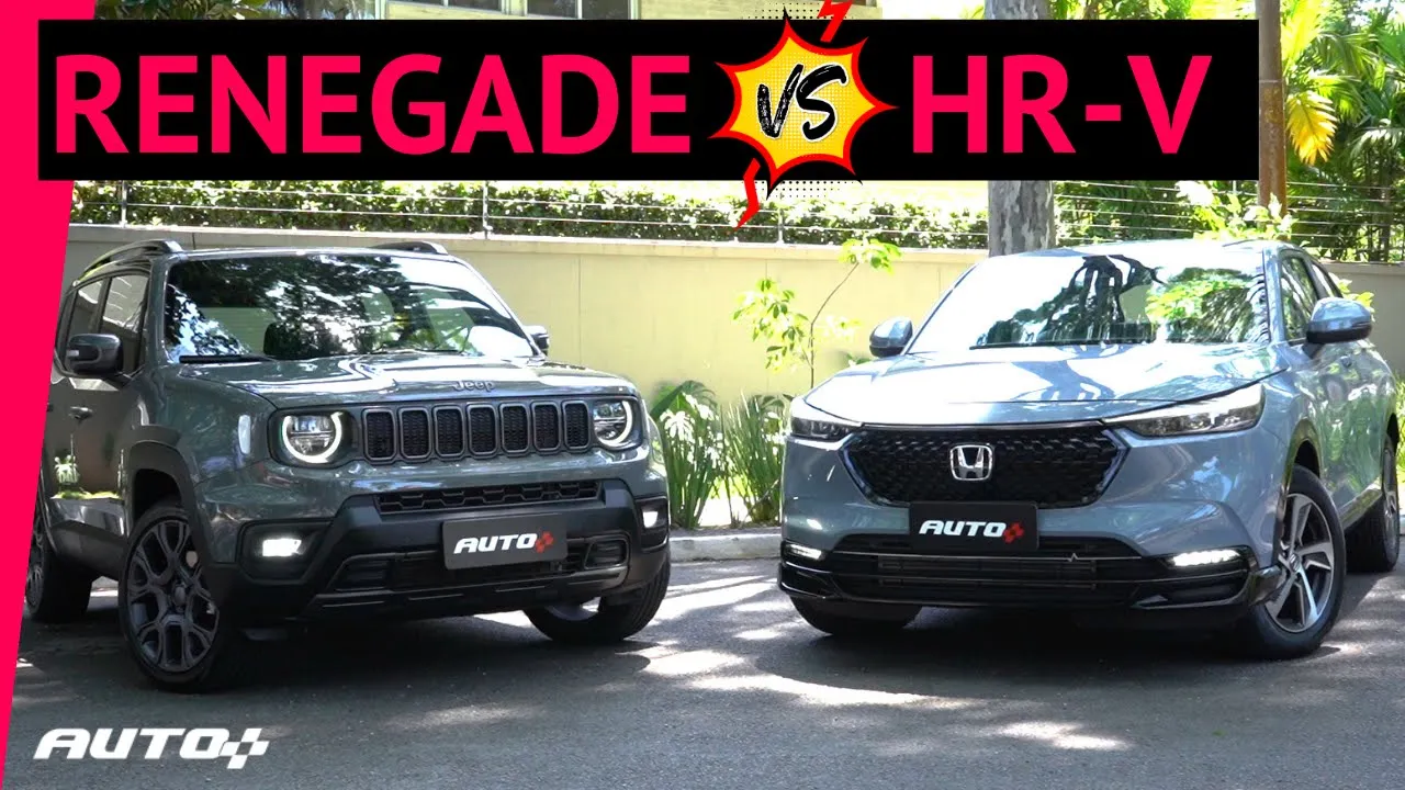 Jeep Renegade vs Honda HR-V: qual é o melhor SUV turbo?