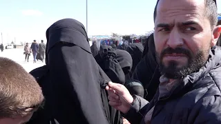 زوجات عناصر داعش في مخيم الهول بشمال وشرق سوريا تهددن بعودة التنظيم 
