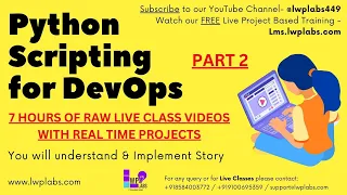 Python Scripting Part 2 DevOps Slicing Variable Dictionary Fetching Data from JSON