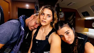 We’ve Been AT SEA for 10 DAYS now (bad weather + large seas)