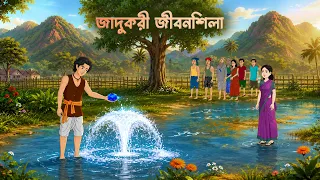জাদুকরী জীবনশিলা | Bengali Animated Village Story | Bangla Golpo | Golpo Konna Storytelling