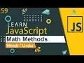 JavaScript Math Methods Tutorial in Hindi Urdu