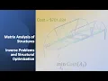 Inverse Problems and Structural Optimization
