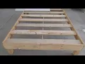Base Cama matrimonial de USO en BUEN estado 850 remate mitad de precio