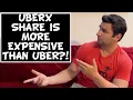UberX Share is MORE EXPENSIVE than Uber