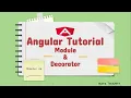 Chapter 6 NgModule Angular Tutorial