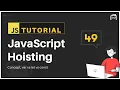 JavaScript Bangla Tutorial JavaScript Hoisting