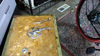 49cc 4 stroke bike motor kit on a Huffy Nel Lusso