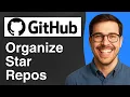 How to organize star Repos with GitHub 2025 Easy Guide
