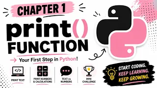 Python print Function Explained for Beginners Chapter 1