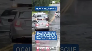 Flash flooding in Ocala causes major roads to close