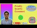 C Programming Using Printf Scanf And Comment Bangla Tutorial