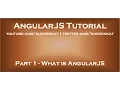 AngularJS tutorial - What is AngularJS