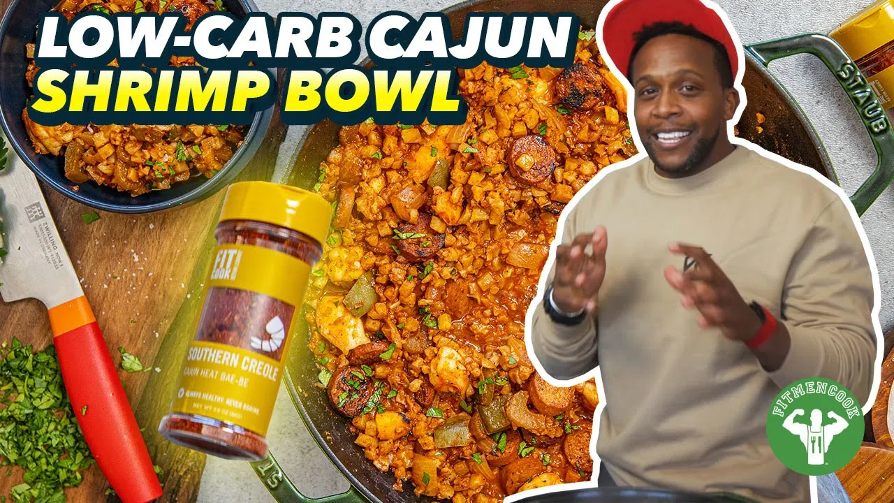 Low-Carb Cajun Shrimp Bowl Recipe