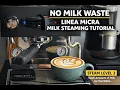 Lagu Linea Micra Milk Steaming Tutorial (Steam Level 3) | Perfect Flat Whites, No Milk Waste