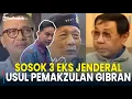 Lagu Sosok 3 Eks Jenderal, Ikut Deklarasi GMKR Tuntut Adili Jokowi dan Makzulkan Gibran, Ada Eks KSAL
