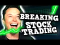 REAL STOCK MARKET GLITCH WITH ELON MUSK