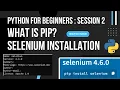 Download External Libraries in Python What is PIP Python Package Manager