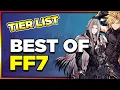 WHAT TO PULL FF7 x WoTV Collab Best of Tier List FFBE War of the Visions