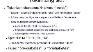 IR4 3 How to tokenize text